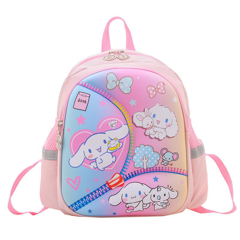 Stylish And Cute Nylon Preschool Backpack For Girls With Fun Cartoon Patterns