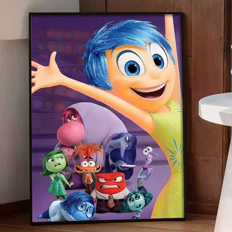 Disney Diamond Painting 5D Handmade DIY Inside Out Diamond Stickers Home Room Decorations Gifts