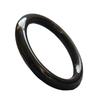 11MM Natural Pure Black Agate Round Bracelet Fashionable Charm Agate Bangle Jade Bracelet Women's Gift