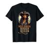 T-shirt Reine de Rodéo Mélanine Équitation de Bronc Cowgirl Afro-Américaine