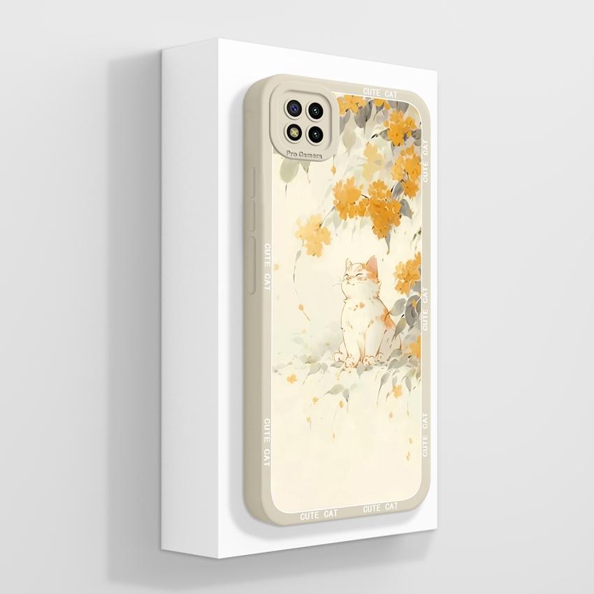 Shockproof Phone Cases For Xiaomi Poco C3 C31 F3 F4 GT F5 F6 F7 Pro Mi A2 Lovely Rabbit Soft Cover Liquid Silicone Anti Drop Housing For Xiaomi Casing