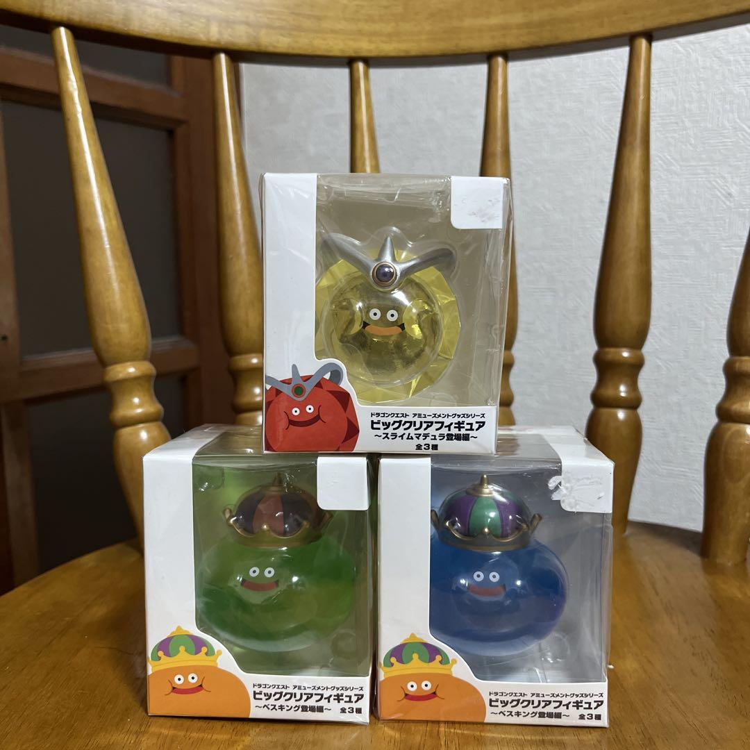 

[USED] Big Clear Figure King Slime Golden Slime Slime Behomazun