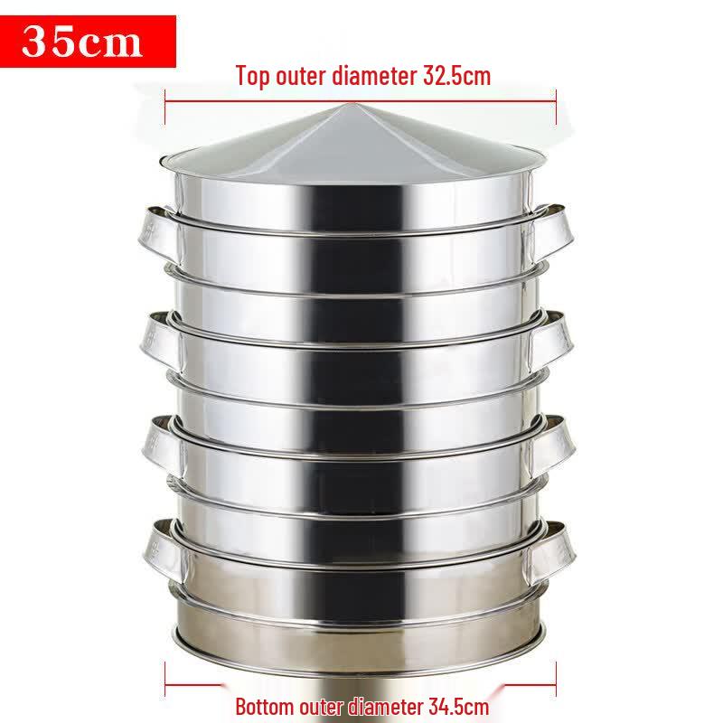 Stainless Steel 5-Tier Steamer Pot