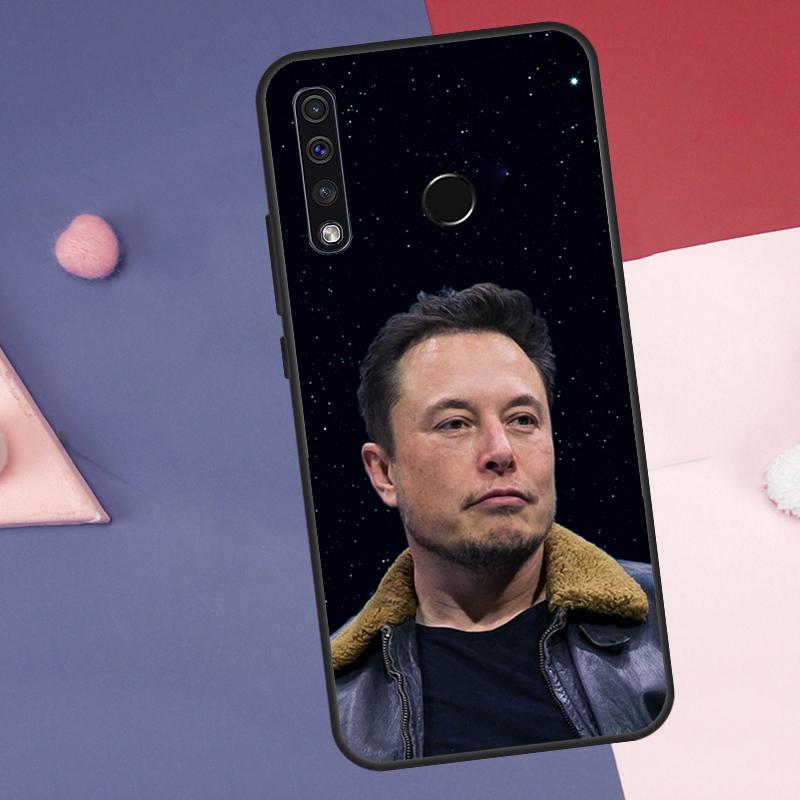 Elon Musk Case For Huawei Nova Y60 Y90 Y70 Y61 Y91 Y72 Y73 12s 12i 11i 8i 9 10 SE P30 P40 Lite P60 Pro
