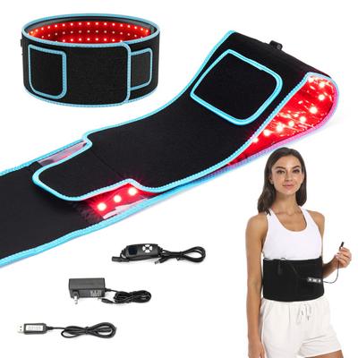 Regulowany pas do terapii światłem czerwonym, bezdotykowy, podczerwony, do łagodzenia bólu, paski do terapii światłem czerwonym 660 nm 850 nm do ciała