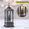 2026 Christmas Water-Filled Lantern for Desktop Decoration - Ideal for Hotel, Mall, and Shop Window Displays