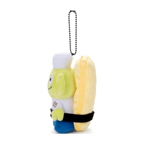TAKARATOMY A.R.T.S Pixar Character Toy Story 30th Anniversary Ball Chain Mascot Alien Sushi Chef (Egg) Plush Toy Height Approx. 12cm