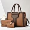 One Shoulder Women's Fashion Messenger Bag New Handbag Women's Casual Versatile Child and Mother Bag Three-piece Set