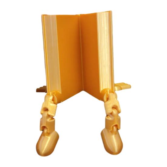 Articulated Book Ornament 3D Printed Desk Buddy Book Flexible Book Ornament