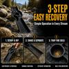 Splash Guard Gold Sluice Portable Gold Tool Efficient Gold Pan  Outdoor Mining