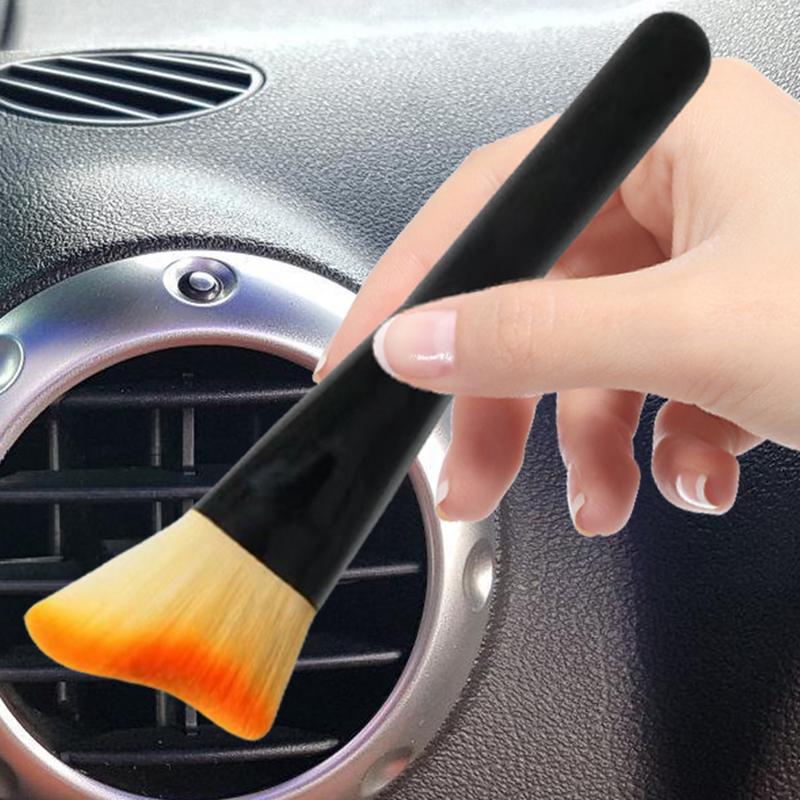 Car Dust Brush Automotive Detailing Brushes Auto Duster Interior Soft Bristles Brush Car Interior Dust Sweeping Car Accessories