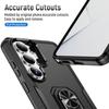 Durable Ring Holder Cell Phone Bag Case for Samsung Galaxy S26 Ultra 5G S25 Plus S24 FE S23 S22 Ultra S 26 25