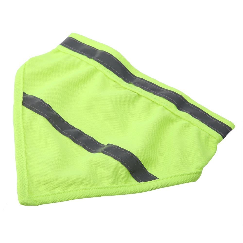 Luminous Dog Bandana Adjustable Dog Saliva Towel Four Season Pet Neckerchief Party Decor