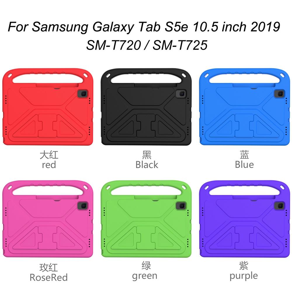 For Samsung Galaxy Tab S5e 10.5 Inch 2019 SM-T720 SM-T725 Case EVA Portable Shockproof Kids Safe Handle Stand Tablet Cover