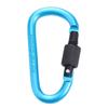 Seil Schnalle D-Form Karabiner Karabiner Schlüsselanhänger Karabiner Clip Touristen Haken Angelkarabiner Schnalle Wasserbecher Schnalle