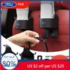 Car Sticker 2026 Hot For Ford New Car Logo Seat Back Storage Organizer Water Cup Holder Hook For Ford Fiesta C-Max Kuga Ranger R