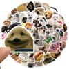 50PCS Cute Dog Stickers Funny Humorous Dog Stickers Waterproof Vinyl Decals for Laptop Water Bottle Phone Luggage Snowboard