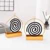 With Tray Mosquito Repellent Incenses Rack Durable Coil Incense Burner Frame  Home Accessories
