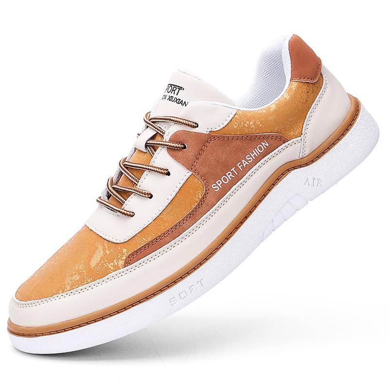 

Повседневная и модная уличная мужская удобная обувь для доски, обувь для скейтборда для занятий спортом на открытом воздухе, студенческая, взрослая, универсальная мужская обувь 44 коричневый