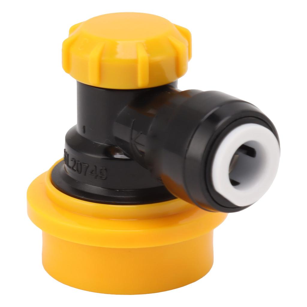 5Celsius16 Inch Double Tight Push In Quick Connector Adapter Push In Fitting   Lock Quick Disconnect