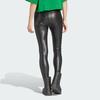 adidas Originals Faux Leather Leggings Women Bottoms Black IY9022