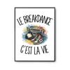 Poster Breakdancing Is Life | Poster Photo Paper 310 G Pearlescent Finish Size A4 | Wall Decoration Living Room Bedroom