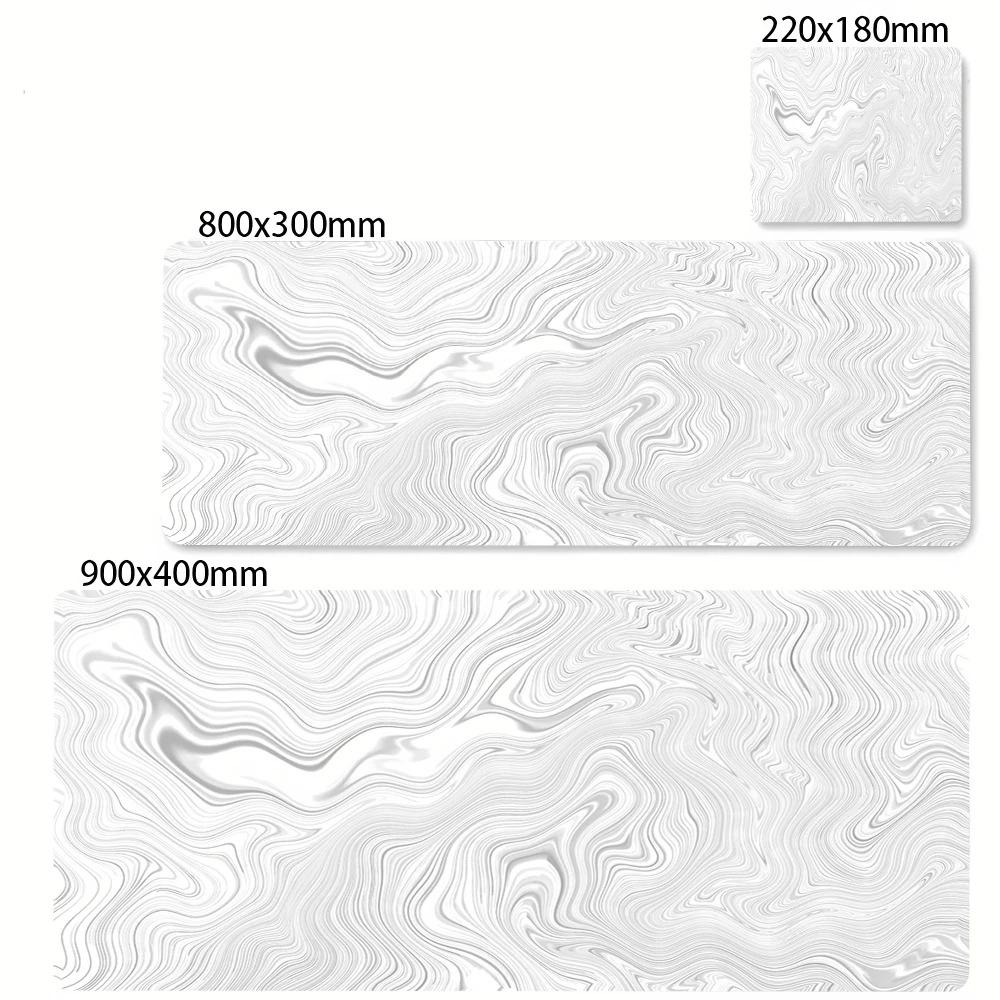 Mouse Pad 1000x500MM Topographic Map Black and White Lines Desk Mat Desktop Accessories Gaming Keyboard Pad Carpet Office Gamers