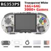 Anbernic Rg353ps Handheld Game Console Linux 3.5 Inch Ips Retro Game Player 16+256g 5000+ Games Support 5g Wifi Online Hd Output