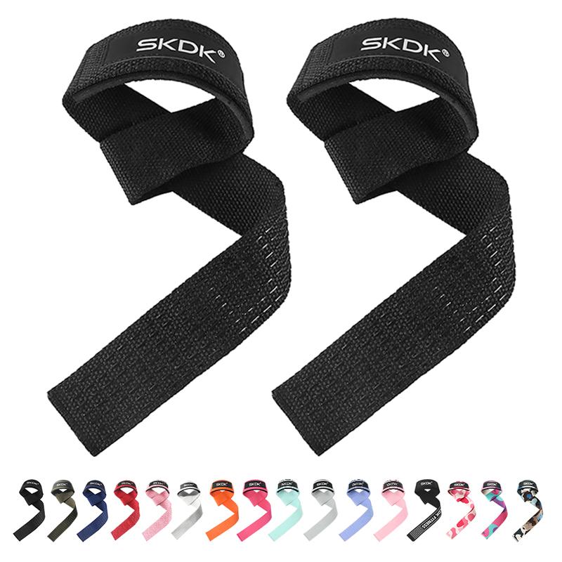 2pz/4pz/3paia Cinghie per Sollevamento Pesi Antiscivolo Silicone Cinghie da Polso per Sollevamento Allenamento della Forza Stacchi da Terra Crossfit Impugnature per Mani Polso
