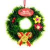 Christmas Designer  Wreath 4.5inch Diameter- (Green Pine, 4Pcs)