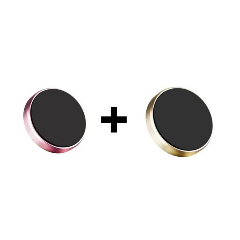 2pcs Super Magnetic Car Phone Holder Suitable for Mobile Phone GPS Stand Dashboard Wall Mounted Car Magnet Sticker