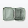 Duties Included MUJI Pocket-selectable Collection Case A5 Wide Moss Green