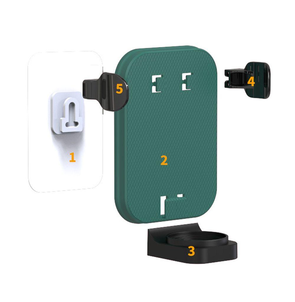 Save Space Tooth Brush Base Electric Toothbrush Holder Brush Traceless Stand Storage Holder