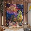 Maomao Anime Deníky lékárnice Barevný gobelín Nástěnná dekorace Závěsný tarot Hippie koberce na stěnu Dekorace na stěnu do koleje