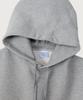 C Logo Oversized Jog Tag Hoodie Oxford Grey