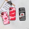 Sexy red lips New High-End Shell Phone Case for iPhone SE X XS XR 16E 11 17 Pro Max 8 7 6 6s Plus