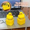 Animal Sound Keychain 1/2Pcs Seagull Mine Button Keychain, Rechargeable Fidget Clicker with Real LED Light & Light, Mini Hanging Buckle Toy