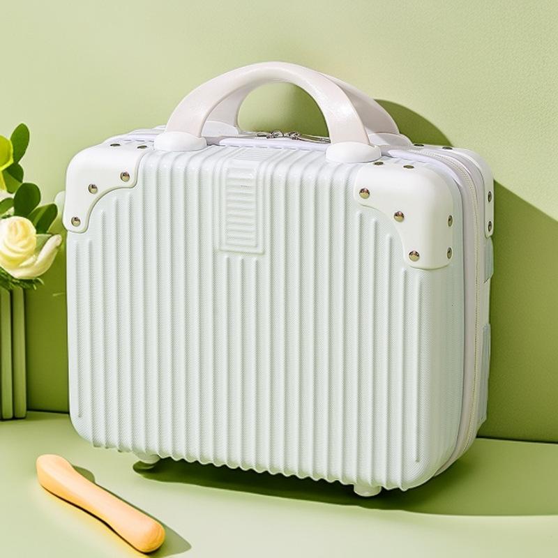 Personalisierter 14-Zoll Mini-Make-up-Koffer mit Zahlenschloss für Reisen