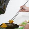 Cooking Chopsticks Stainless Steel Extra Long Cooking Chopsticks For Frying Food Noodles Sushi Chopsticks Kitchen Utensil