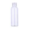 10ml, 30ml, 50ml, 100ml Transparent PET Flip-Top Travel Cosmetic Liquid Bottle