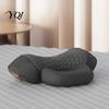 Heated Neck And Shoulder Massager Electric Pillow, 3-in-1 Cervical Massage Heat Vibration Lift Soft Pillow for Sleeping Function, Ergonomic