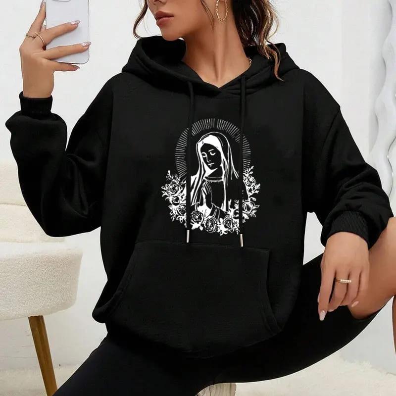 Women s Hooded Sweatshirt,Summer Nights & Air-Conditioned Rooms XXL чёрный