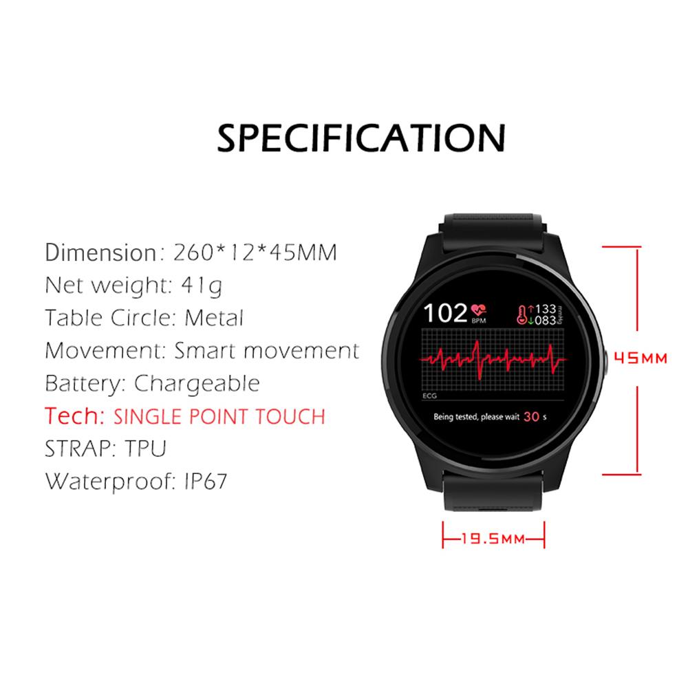 1,3 Zoll Bildschirm BT 4.0 Smart Watch Smart Fitness Tracker Aktivität  Tracker Uhr Smart Fitness IP67 günstig kaufen — Preis, kostenlose  Lieferung, echte Bewertungen mit Fotos — Joom