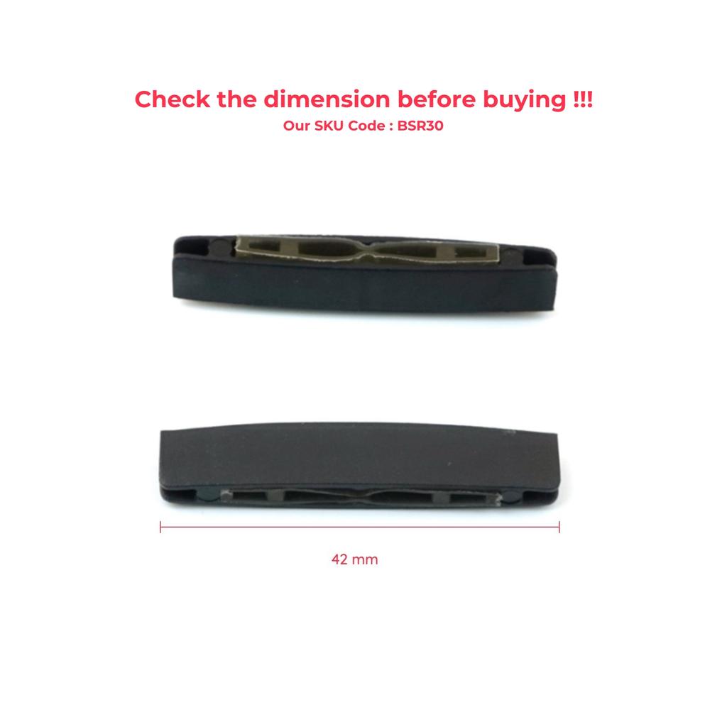 ESR30 2 Pieces Sunroof Glass Rail Slider Repair Clips Bracket for Peugeot 307 406 407 Mercedes W211 W203 W204 W210 913819569R