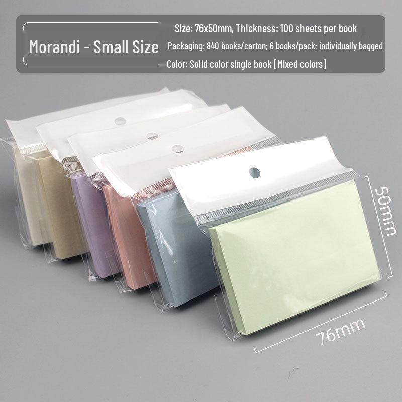 Colorful Creative Heart Sticky Notes - Reusable and Cute Stationery for Students
