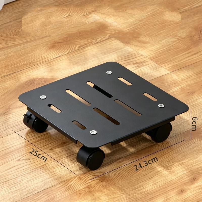 Indoor Outdoor Pflanztopf Untersetzer Bewegliche Metall-Pflanzenständer Drehbar Mit Rädern Pflanzen-Mobiltrolley Für Schwere Pflanzen