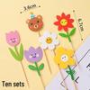 Colorful Macaron Cartoon Birthday Candle Decorations