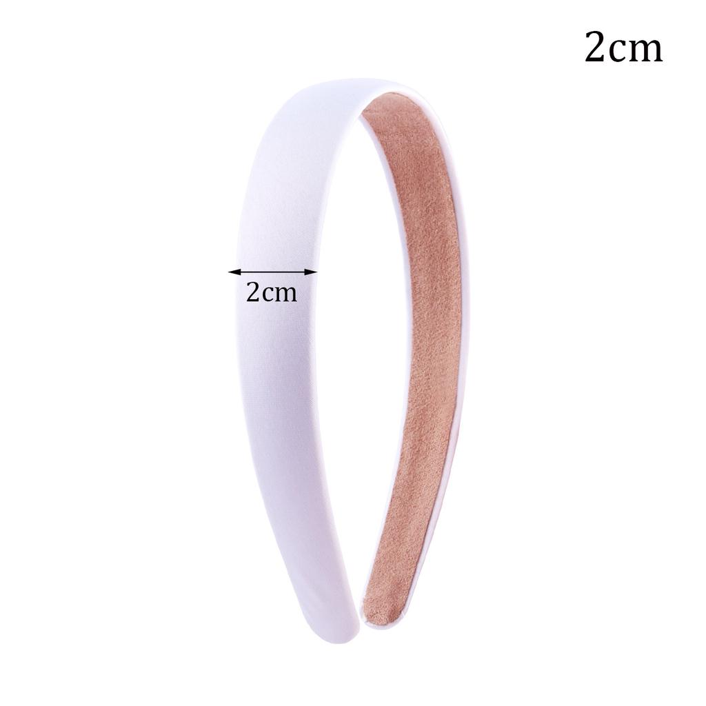 6pcs Simple Wide Headband for Girls & Women Black White DIY Craft Material Semi-Finished Hair Accessory  Cloth Headband