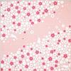 Miyamoto Kenema Japan-made small furoshiki lunch cloth Japanese pattern hand-dyed cherry blossom rabbit 5050cm 83434