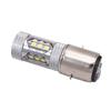 12V Ba20D H6 80W Led Hi/Lo Beam 16Led  Headlight Fog Light Drl Bulb For  Motorcycle Bike Moped Atv